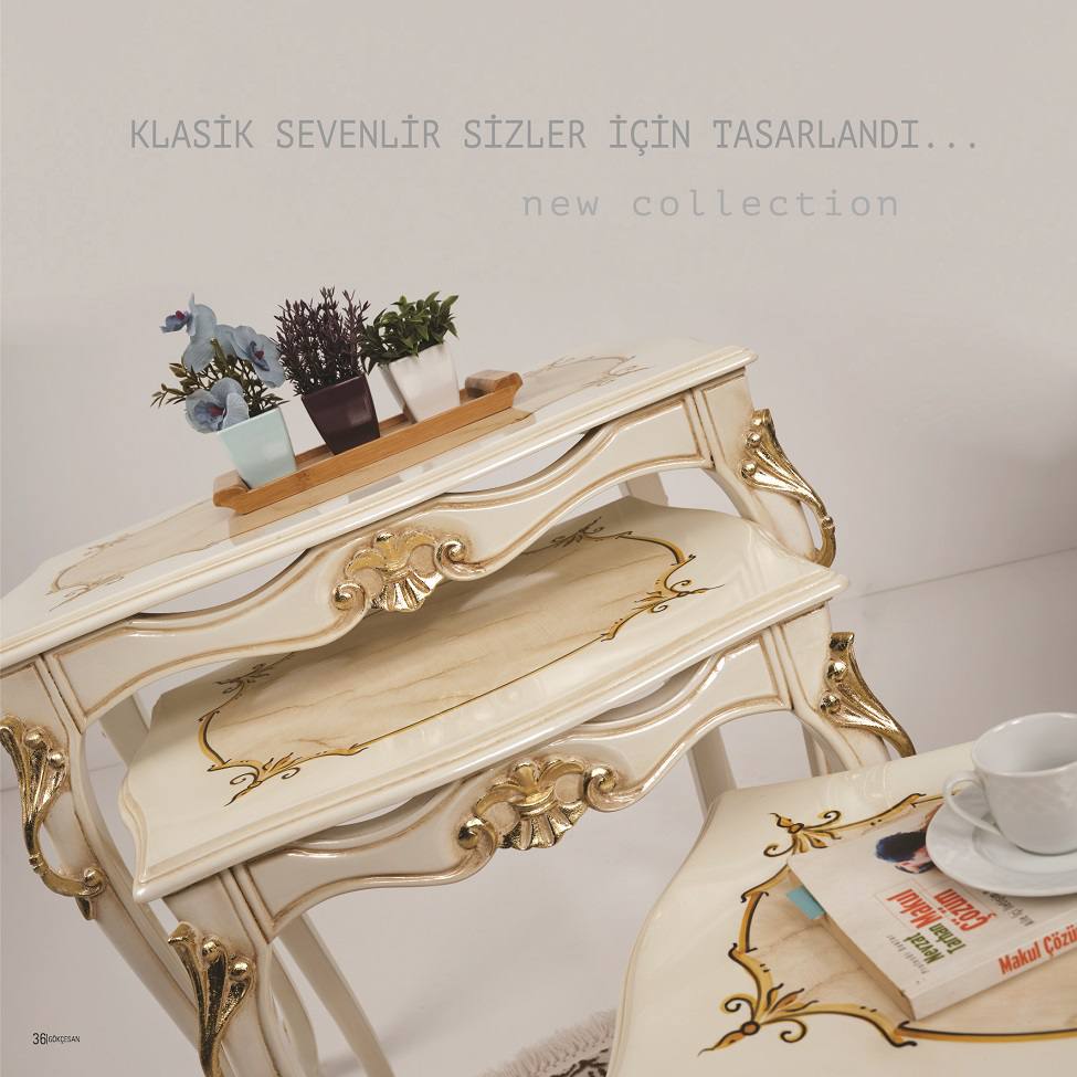 Zirve Luxury Zigon sehpa